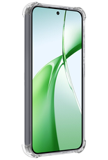 BASEY. Hoesje Geschikt voor OnePlus Nord CE4 Hoesje Siliconen Shock Proof Case Hoes - Hoes Geschikt voor OnePlus Nord CE4 Hoes Cover Case Shockproof - Transparant - 2 PACK