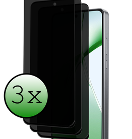 BASEY. BASEY. OnePlus Nord CE4 Screenprotector Glas Privacy - 3 PACK