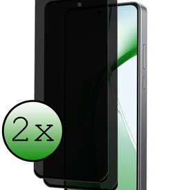 BASEY. BASEY. OnePlus Nord CE4 Screenprotector Glas Privacy - 2 PACK