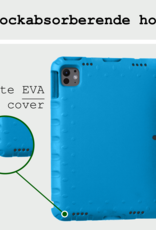 BASEY. Hoesje Geschikt voor iPad Pro 2018/2020/2021/2022 (12,9 inch) Hoesje Kinder Hoes Shockproof Kinderhoes - Kindvriendelijk Hoesje Geschikt voor iPad Pro 12,9 inch 2018/2020/2021/2022 Hoes Kids Case - Blauw