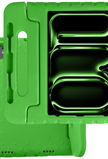 BASEY. Hoesje Geschikt voor iPad Pro 2018/2020/2021/2022 (12,9 inch) Hoesje Kinder Hoes Shockproof Kinderhoes - Kindvriendelijk Hoesje Geschikt voor iPad Pro 12,9 inch 2018/2020/2021/2022 Hoes Kids Case - Groen
