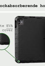 BASEY. Hoesje Geschikt voor iPad Pro 2018/2020/2021/2022 (12,9 inch) Hoesje Kinder Hoes Shockproof Kinderhoes Met 2x Screenprotector - Kindvriendelijk Hoesje Geschikt voor iPad Pro 12,9 inch 2018/2020/2021/2022 Hoes Kids Case - Zwart