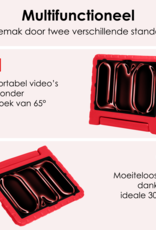 NoXx iPad Pro 12,9 inch 2018 Hoes Kinder Hoesje Kids Case Cover Kids Proof - iPad Pro 12,9 inch 2018 Kinder Hoes - Rood