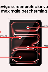 NoXx iPad Pro 12,9 inch 2020 Hoes Kinder Hoesje Kids Case Cover Kids Proof Met 2x Screenprotector - iPad Pro 12,9 inch 2020 Kinder Hoes - Rood