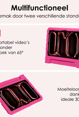 NoXx iPad Pro 12,9 inch 2022 Hoes Kinder Hoesje Kids Case Cover Kids Proof - iPad Pro 12,9 inch 2022 Kinder Hoes - Roze