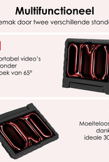 NoXx iPad Pro 12,9 inch 2022 Hoes Kinder Hoesje Kids Case Cover Kids Proof - iPad Pro 12,9 inch 2022 Kinder Hoes - Zwart