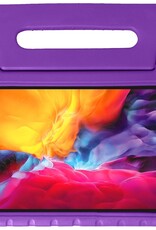 Nomfy iPad Pro 12,9 inch 2018 Hoes Kinder Hoesje Kids Case Cover Kids Proof - iPad Pro 12,9 inch 2018 Kinder Hoes - Paars