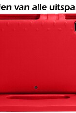 Nomfy iPad Pro 12,9 inch 2018 Hoes Kinder Hoesje Kids Case Cover Kids Proof - iPad Pro 12,9 inch 2018 Kinder Hoes - Rood
