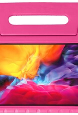 Nomfy iPad Pro 12,9 inch 2018 Hoes Kinder Hoesje Kids Case Cover Kids Proof - iPad Pro 12,9 inch 2018 Kinder Hoes - Roze