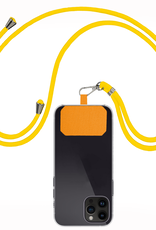 NoXx Telefoon Koord Universeel Telefoonkoord Verstelbaar - Telefoonkoorden Universeel Verstelbaar - Geel