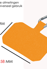 NoXx Telefoon Koord Universeel Telefoonkoord Verstelbaar - Telefoonkoorden Universeel Verstelbaar - Geel