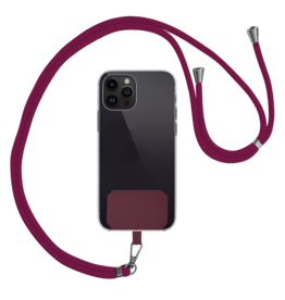 Nomfy Nomfy Universeel telefoonkoord - Donkerrood