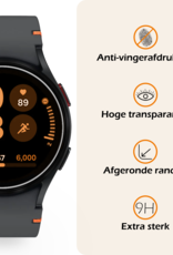 Nomfy Screenprotector Geschikt voor Samsung Watch FE 40 mm Screenprotector Glas Gehard Screen Cover - Screen Protector Geschikt voor Samsung Galaxy Watch FE (40 mm) Screenprotector Tempered Glass - 3 PACK