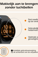 Nomfy Screenprotector Geschikt voor Samsung Watch FE 40 mm Screenprotector Glas Gehard Screen Cover - Screen Protector Geschikt voor Samsung Galaxy Watch FE (40 mm) Screenprotector Tempered Glass - 2 PACK