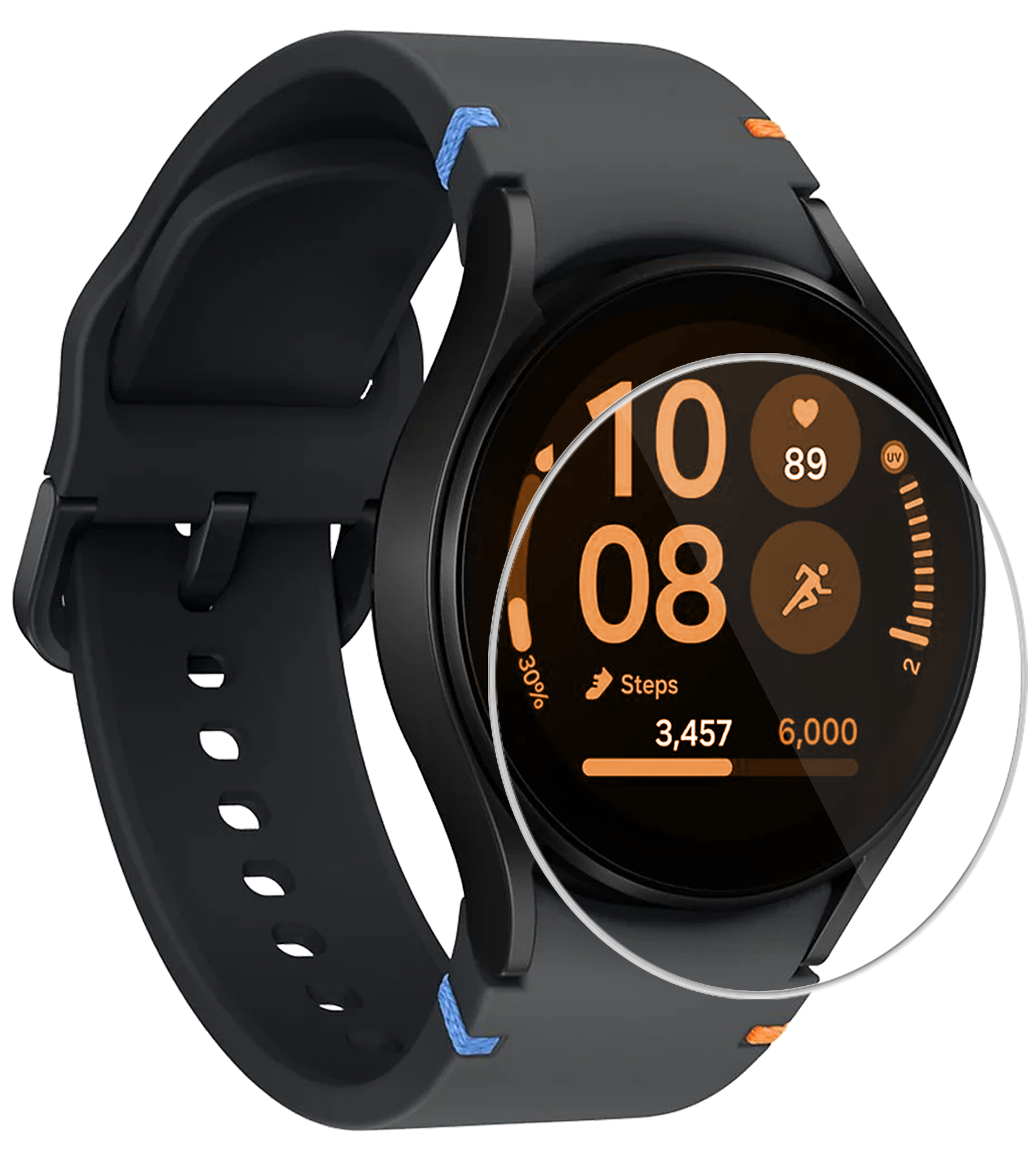 Nomfy Screenprotector Geschikt voor Samsung Watch FE 40 mm Screenprotector Glas Gehard Screen Cover - Screen Protector Geschikt voor Samsung Galaxy Watch FE (40 mm) Screenprotector Tempered Glass
