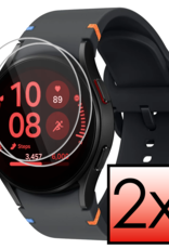 NoXx Screenprotector Geschikt voor Samsung Watch FE 40 mm Screenprotector Glas Gehard Screen Cover - Screen Protector Geschikt voor Samsung Galaxy Watch FE (40 mm) Screenprotector Tempered Glass - 2 PACK