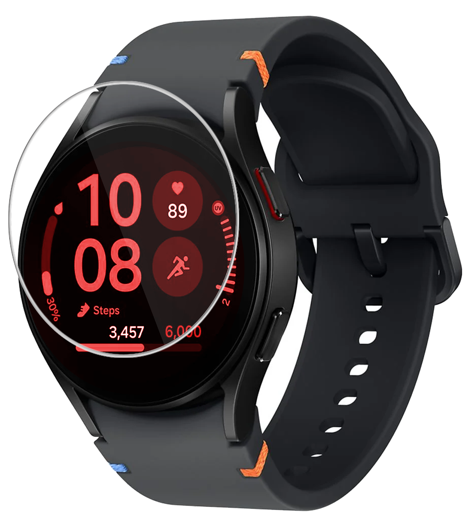 NoXx Screenprotector Geschikt voor Samsung Watch FE 40 mm Screenprotector Glas Gehard Screen Cover - Screen Protector Geschikt voor Samsung Galaxy Watch FE (40 mm) Screenprotector Tempered Glass