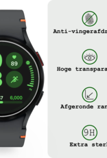 BASEY. Screenprotector Geschikt voor Samsung Watch FE 40 mm Screenprotector Glas Gehard Screen Cover - Screen Protector Geschikt voor Samsung Galaxy Watch FE (40 mm) Screenprotector Tempered Glass - 3 PACK