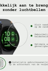 BASEY. Screenprotector Geschikt voor Samsung Watch FE 40 mm Screenprotector Glas Gehard Screen Cover - Screen Protector Geschikt voor Samsung Galaxy Watch FE (40 mm) Screenprotector Tempered Glass - 3 PACK
