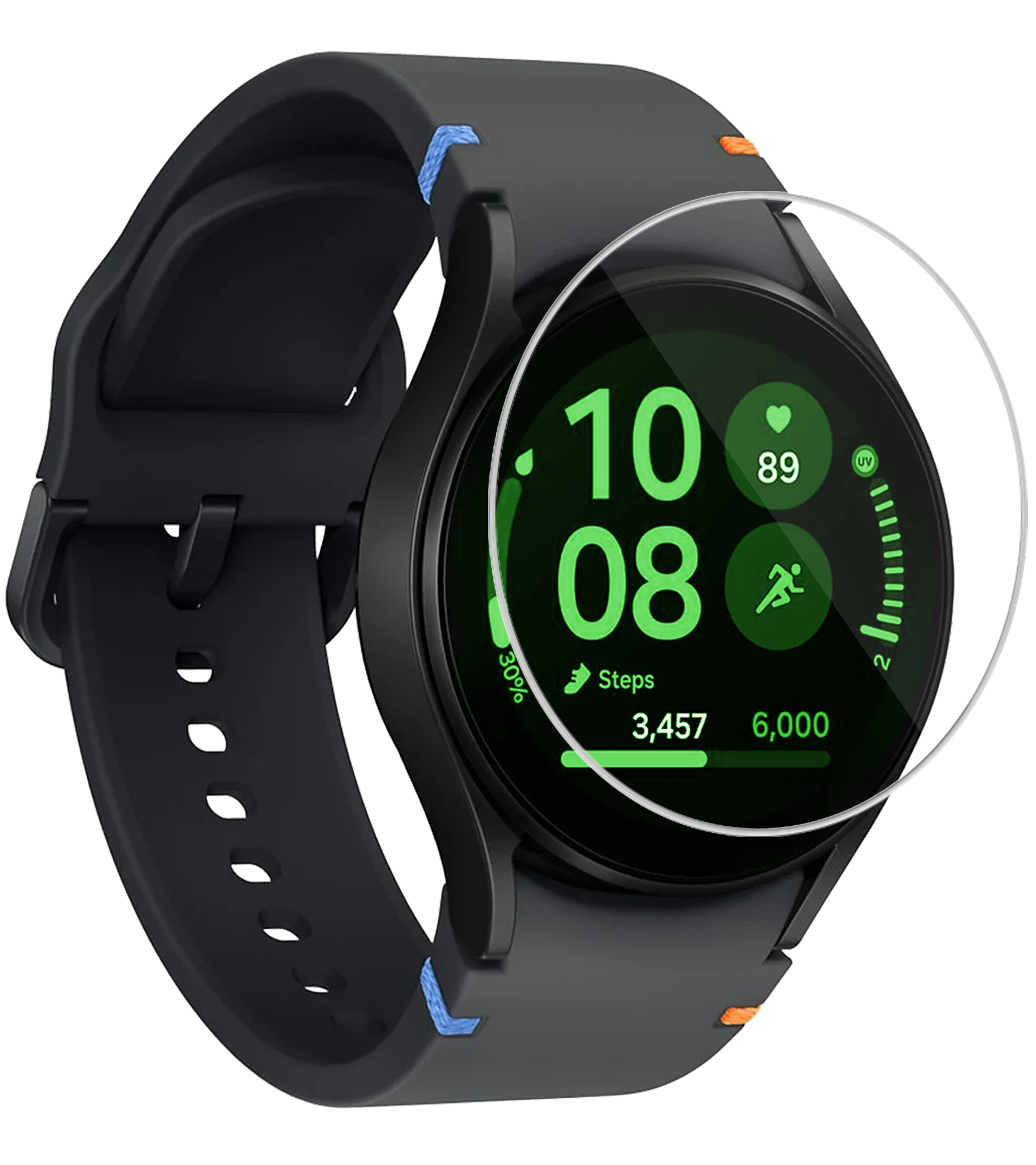 BASEY. Screenprotector Geschikt voor Samsung Watch FE 40 mm Screenprotector Glas Gehard Screen Cover - Screen Protector Geschikt voor Samsung Galaxy Watch FE (40 mm) Screenprotector Tempered Glass