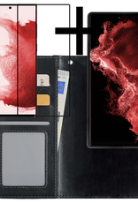 NoXx Hoes Geschikt voor <model> Hoesje Bookcase Hoes 2-in-1 Uitneembaar Cover Hard Case Met Screenprotector - <color>