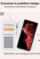 NoXx Hoes Geschikt voor <model> Hoesje Bookcase Hoes 2-in-1 Uitneembaar Cover Hard Case Met Screenprotector - <color>