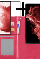 NoXx Hoes Geschikt voor <model> Hoesje Bookcase Hoes 2-in-1 Uitneembaar Cover Hard Case Met Screenprotector - <color>