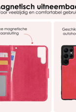 NoXx Hoes Geschikt voor <model> Hoesje Bookcase Hoes 2-in-1 Uitneembaar Cover Hard Case Met Screenprotector - <color>