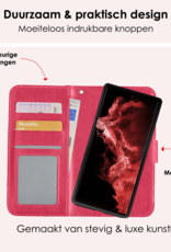 NoXx Hoes Geschikt voor <model> Hoesje Bookcase Hoes 2-in-1 Uitneembaar Cover Hard Case Met Screenprotector - <color>