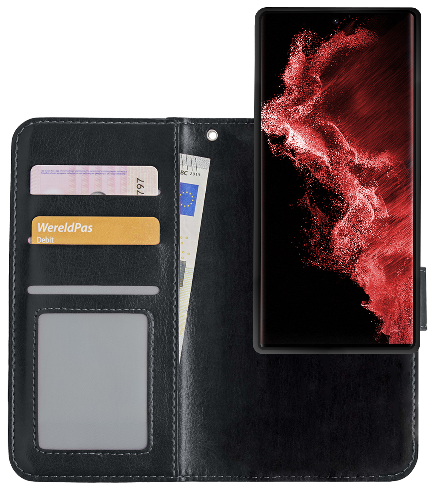 NoXx Hoes Geschikt voor <model> Hoesje Bookcase Hoes 2-in-1 Uitneembaar Cover Hard Case - <color>