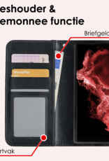 NoXx Hoes Geschikt voor <model> Hoesje Bookcase Hoes 2-in-1 Uitneembaar Cover Hard Case - <color>
