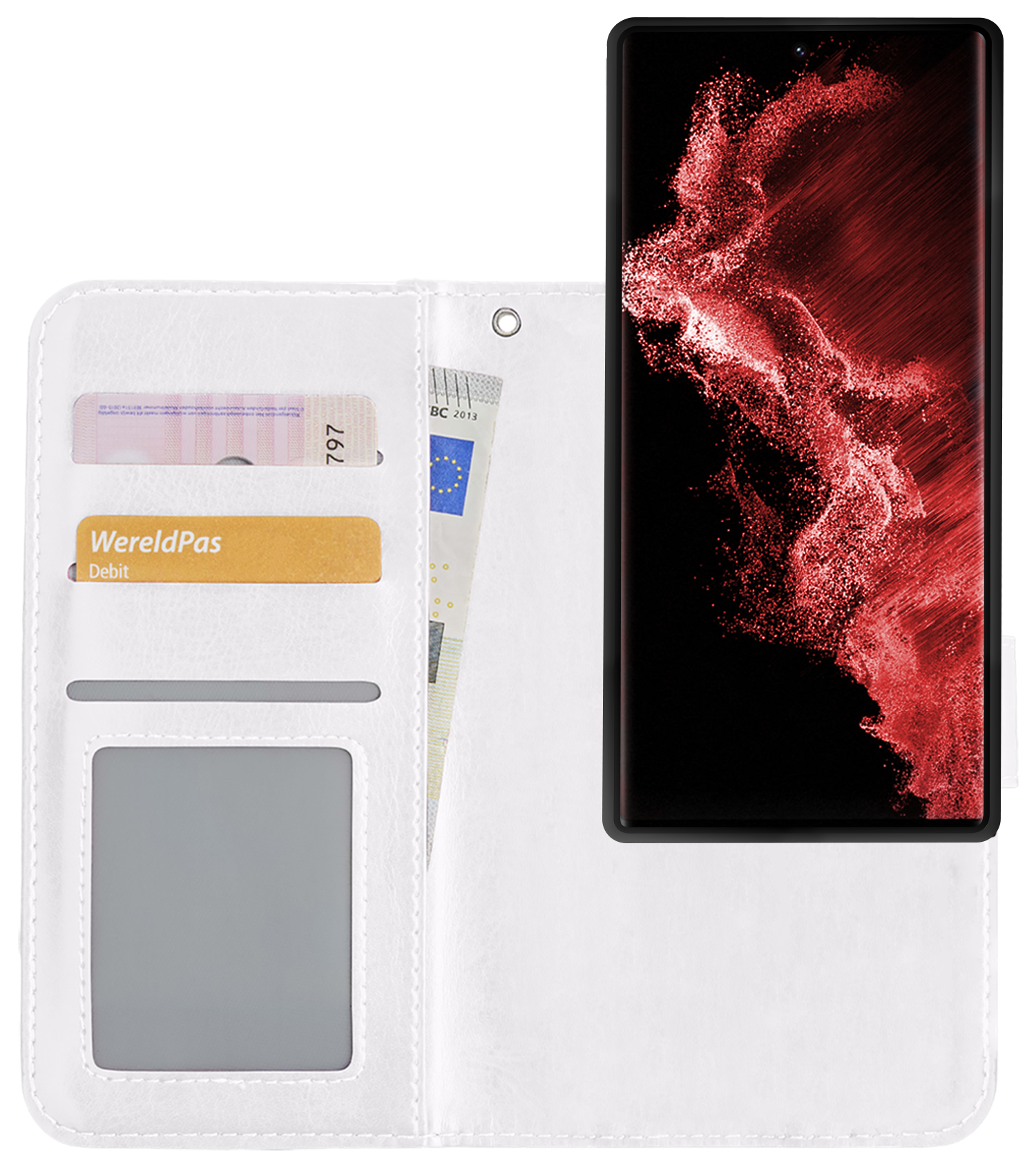 NoXx Hoes Geschikt voor <model> Hoesje Bookcase Hoes 2-in-1 Uitneembaar Cover Hard Case - <color>