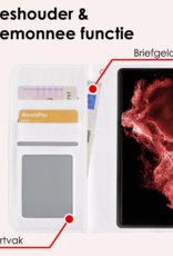 NoXx Hoes Geschikt voor <model> Hoesje Bookcase Hoes 2-in-1 Uitneembaar Cover Hard Case - <color>