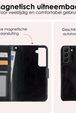 NoXx Hoes Geschikt voor <model> Hoesje Bookcase Hoes 2-in-1 Uitneembaar Cover Hard Case Met 2x Screenprotector - <color>