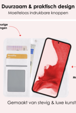 NoXx Hoes Geschikt voor <model> Hoesje Bookcase Hoes 2-in-1 Uitneembaar Cover Hard Case Met 2x Screenprotector - <color>