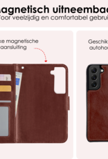 NoXx Hoes Geschikt voor <model> Hoesje Bookcase Hoes 2-in-1 Uitneembaar Cover Hard Case Met 2x Screenprotector - <color>