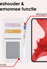 NoXx Hoes Geschikt voor <model> Hoesje Bookcase Hoes 2-in-1 Uitneembaar Cover Hard Case Met Screenprotector - <color>