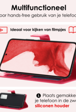 NoXx Hoes Geschikt voor <model> Hoesje Bookcase Hoes 2-in-1 Uitneembaar Cover Hard Case Met Screenprotector - <color>