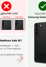 NoXx Hoes Geschikt voor <model> Hoesje Bookcase Hoes 2-in-1 Uitneembaar Cover Hard Case Met Screenprotector - <color>