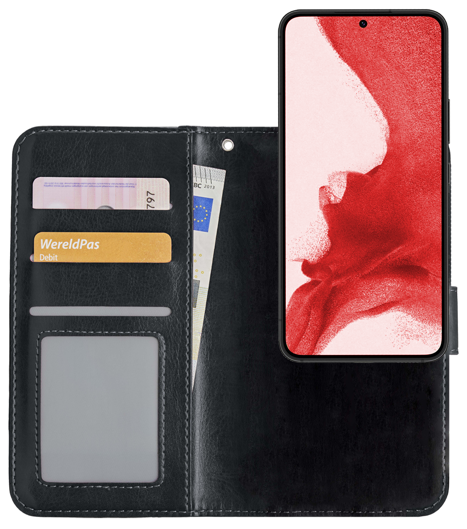 NoXx Hoes Geschikt voor <model> Hoesje Bookcase Hoes 2-in-1 Uitneembaar Cover Hard Case - <color>