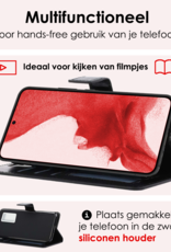 NoXx Hoes Geschikt voor <model> Hoesje Bookcase Hoes 2-in-1 Uitneembaar Cover Hard Case - <color>