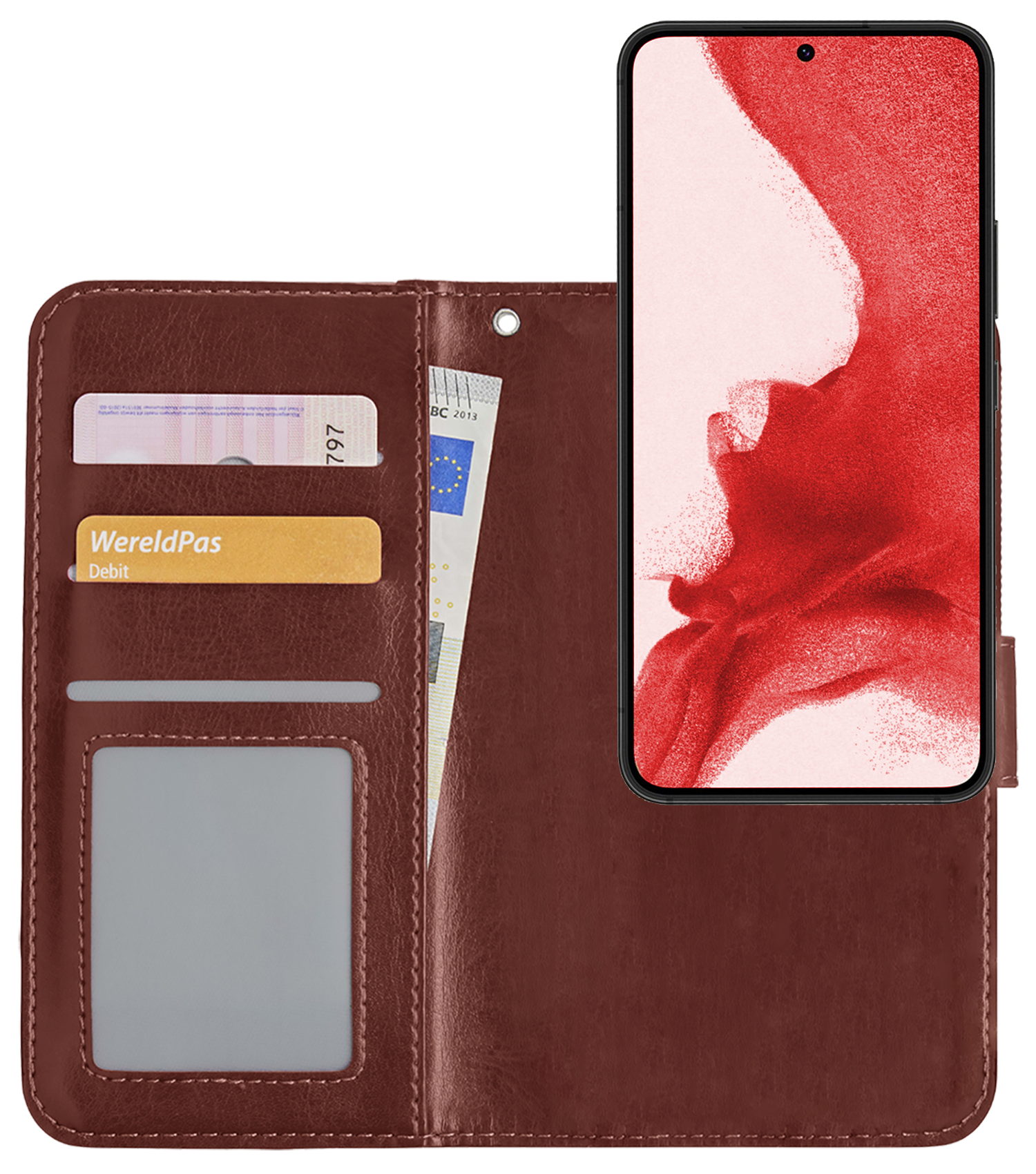 NoXx Hoes Geschikt voor <model> Hoesje Bookcase Hoes 2-in-1 Uitneembaar Cover Hard Case - <color>