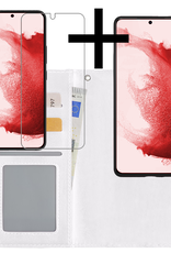 NoXx Hoes Geschikt voor <model> Hoesje Bookcase Hoes 2-in-1 Uitneembaar Cover Hard Case Met Screenprotector - <color>