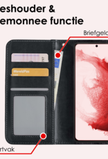 NoXx Hoes Geschikt voor <model> Hoesje Bookcase Hoes 2-in-1 Uitneembaar Cover Hard Case Met Screenprotector - <color>