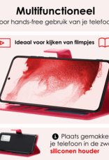 NoXx Hoes Geschikt voor <model> Hoesje Bookcase Hoes 2-in-1 Uitneembaar Cover Hard Case Met Screenprotector - <color>