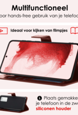 NoXx Hoes Geschikt voor <model> Hoesje Bookcase Hoes 2-in-1 Uitneembaar Cover Hard Case Met Screenprotector - <color>