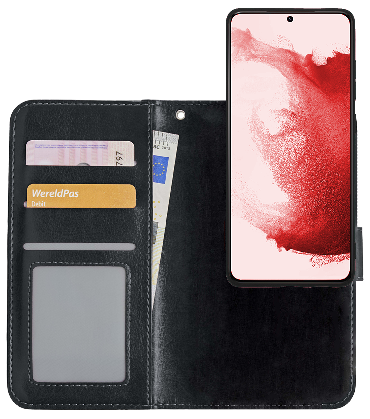 NoXx Hoes Geschikt voor <model> Hoesje Bookcase Hoes 2-in-1 Uitneembaar Cover Hard Case - <color>