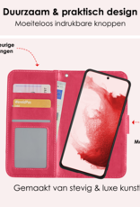 NoXx Hoes Geschikt voor <model> Hoesje Bookcase Hoes 2-in-1 Uitneembaar Cover Hard Case - <color>