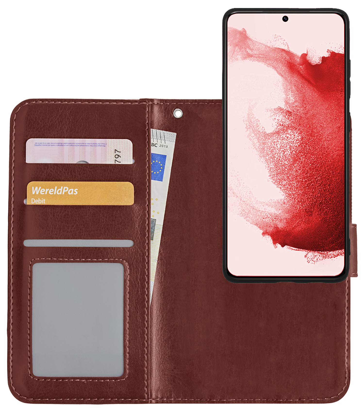 NoXx Hoes Geschikt voor <model> Hoesje Bookcase Hoes 2-in-1 Uitneembaar Cover Hard Case - <color>