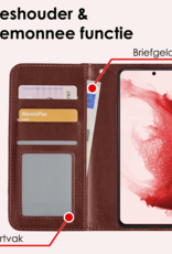 NoXx Hoes Geschikt voor <model> Hoesje Bookcase Hoes 2-in-1 Uitneembaar Cover Hard Case - <color>